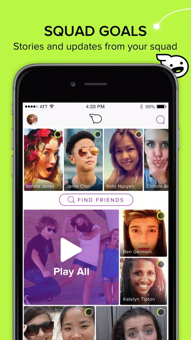 Tangkapan layar Jott Messenger