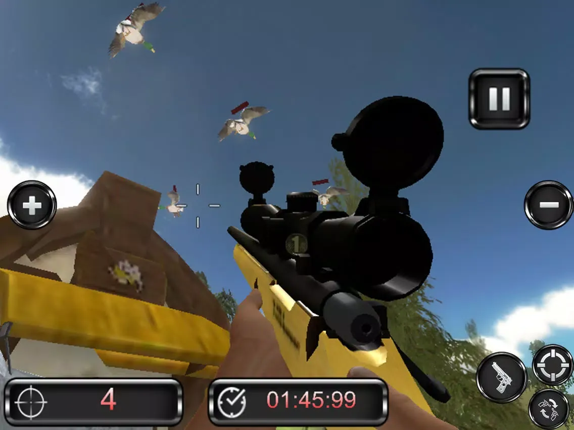 Duck Hnting Games - Best Sniper Hunter 3D iPad  Ekran Görüntüleri