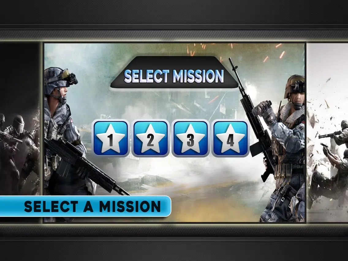Tangkapan layar Modern Sniper Beyond Darkness - Capital City Security Force Attack To Kill & Shoot Target Killers iPad 