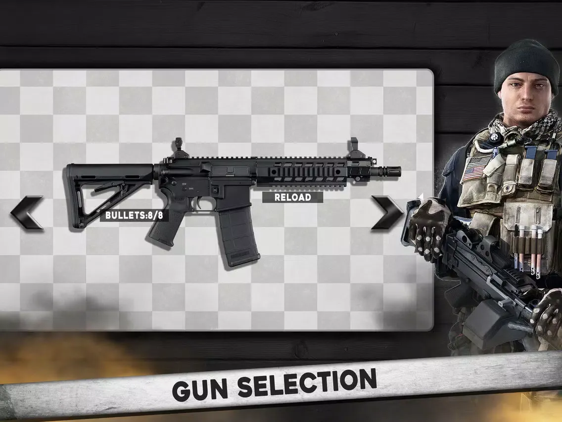 Tangkapan layar Modern Sniper Beyond Darkness - Capital City Security Force Attack To Kill & Shoot Target Killers iPad 