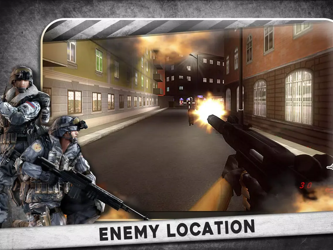 Tangkapan layar Modern Sniper Beyond Darkness - Capital City Security Force Attack To Kill & Shoot Target Killers iPad 