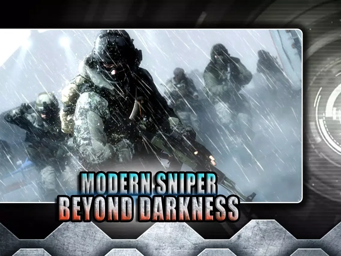 Tangkapan layar Modern Sniper Beyond Darkness - Capital City Security Force Attack To Kill & Shoot Target Killers iPad 