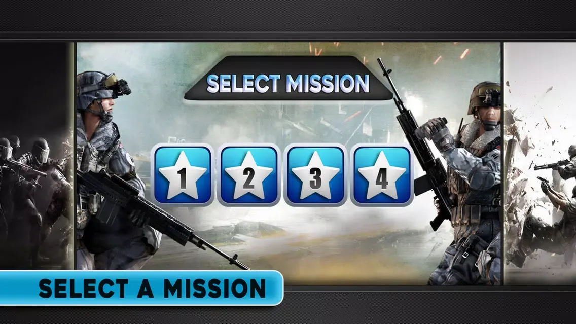 Tangkapan layar Modern Sniper Beyond Darkness - Capital City Security Force Attack To Kill & Shoot Target Killers