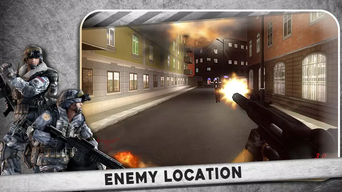 Tangkapan layar Modern Sniper Beyond Darkness - Capital City Security Force Attack To Kill & Shoot Target Killers