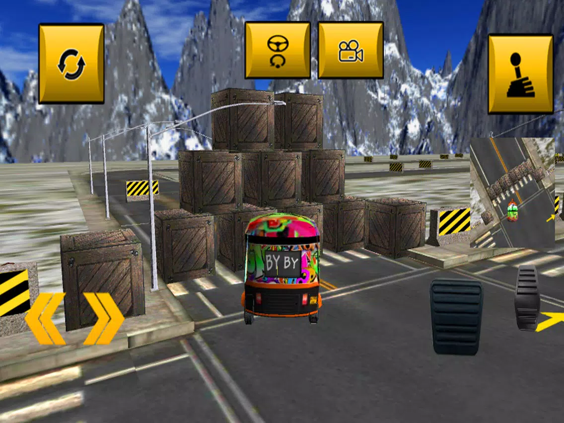 Capturas de tela do TUk TUk Rickshaw Driver Simulator: Crazy Transport iPad 