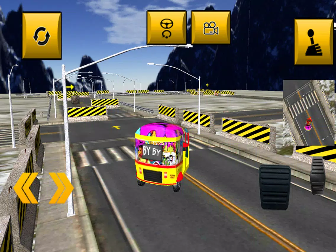 Capturas de tela do TUk TUk Rickshaw Driver Simulator: Crazy Transport iPad 