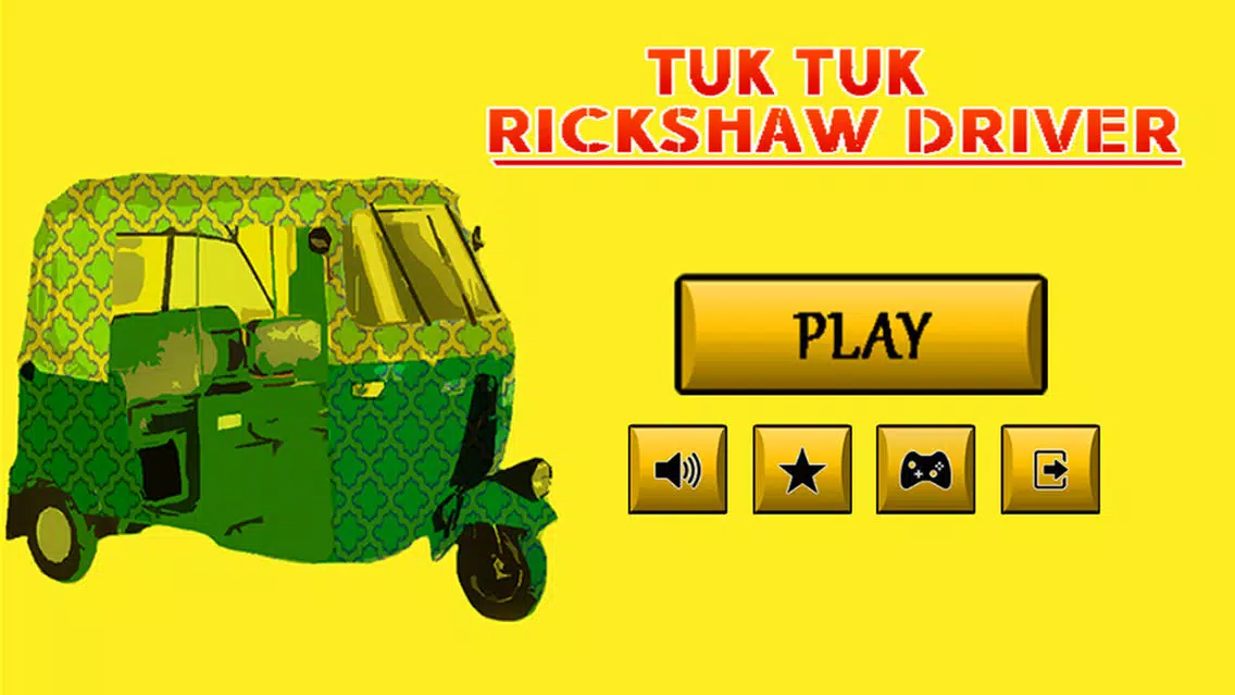 Capturas de tela do TUk TUk Rickshaw Driver Simulator: Crazy Transport