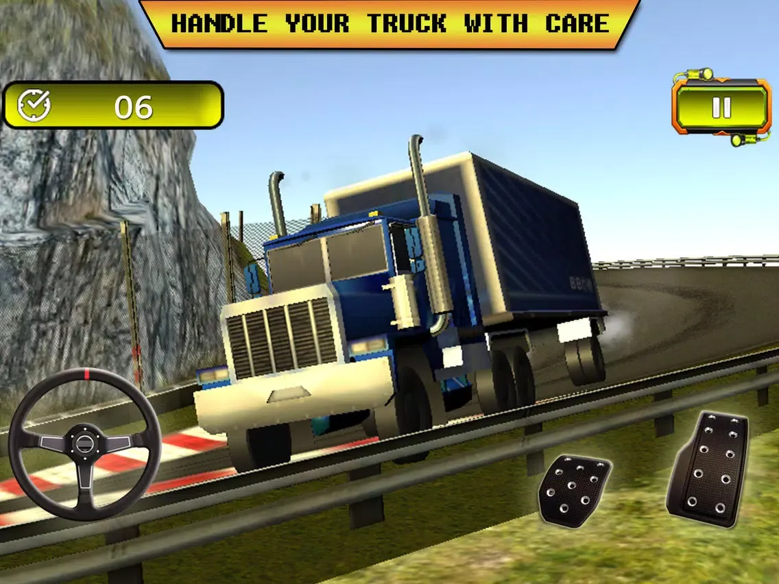 Capturas de tela do Heavy Offroad Truck Simulator iPad 