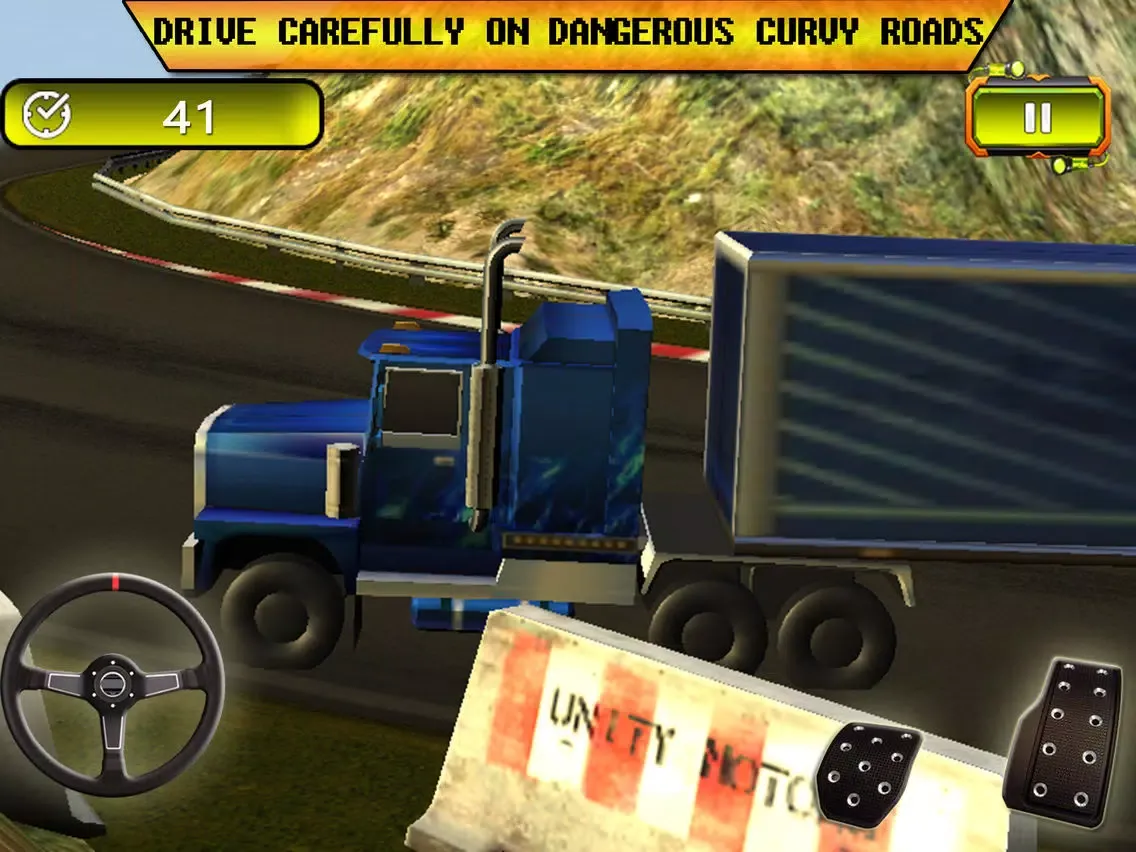 Capturas de tela do Heavy Offroad Truck Simulator iPad 