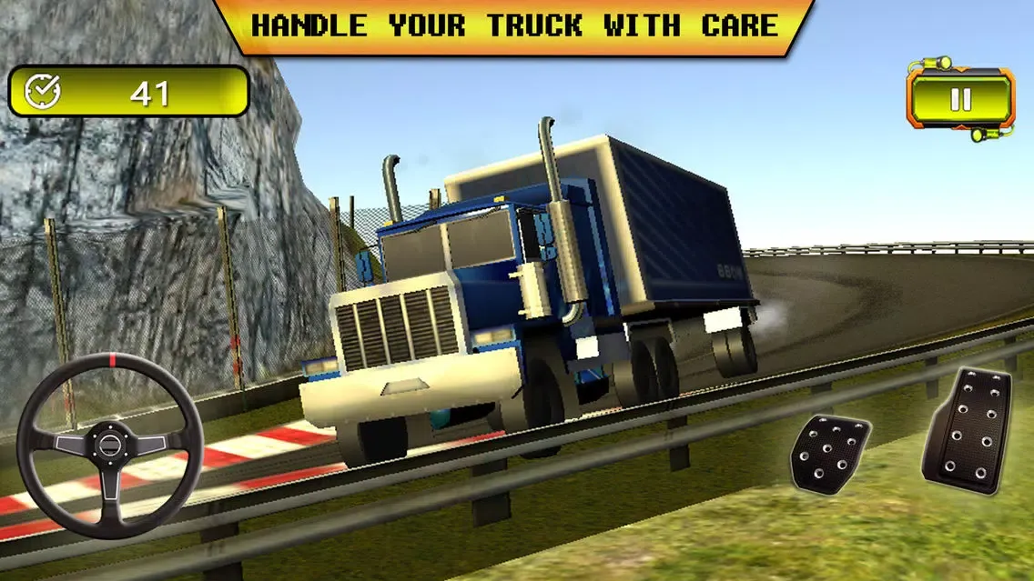 Capturas de tela do Heavy Offroad Truck Simulator