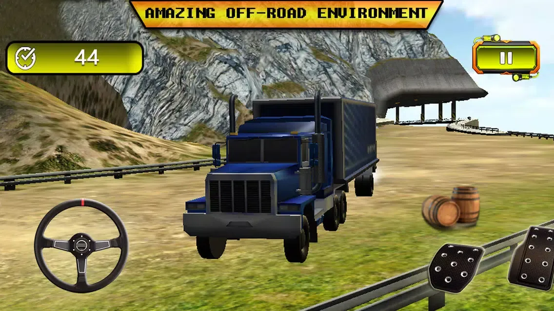 Capturas de tela do Heavy Offroad Truck Simulator