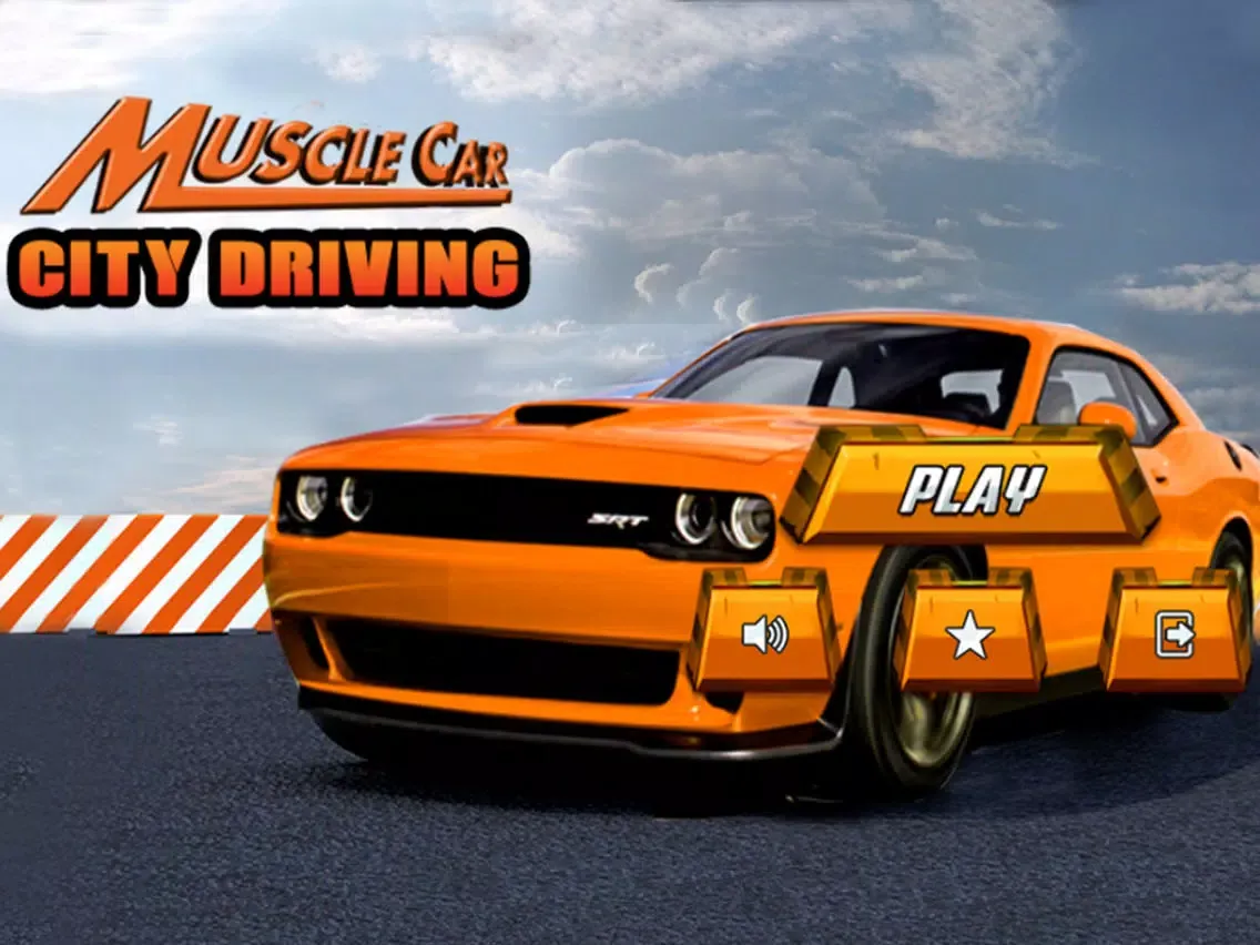 Old Muscle Car City Driving - Hardway parking 3D iPad  स्क्रीनशॉट