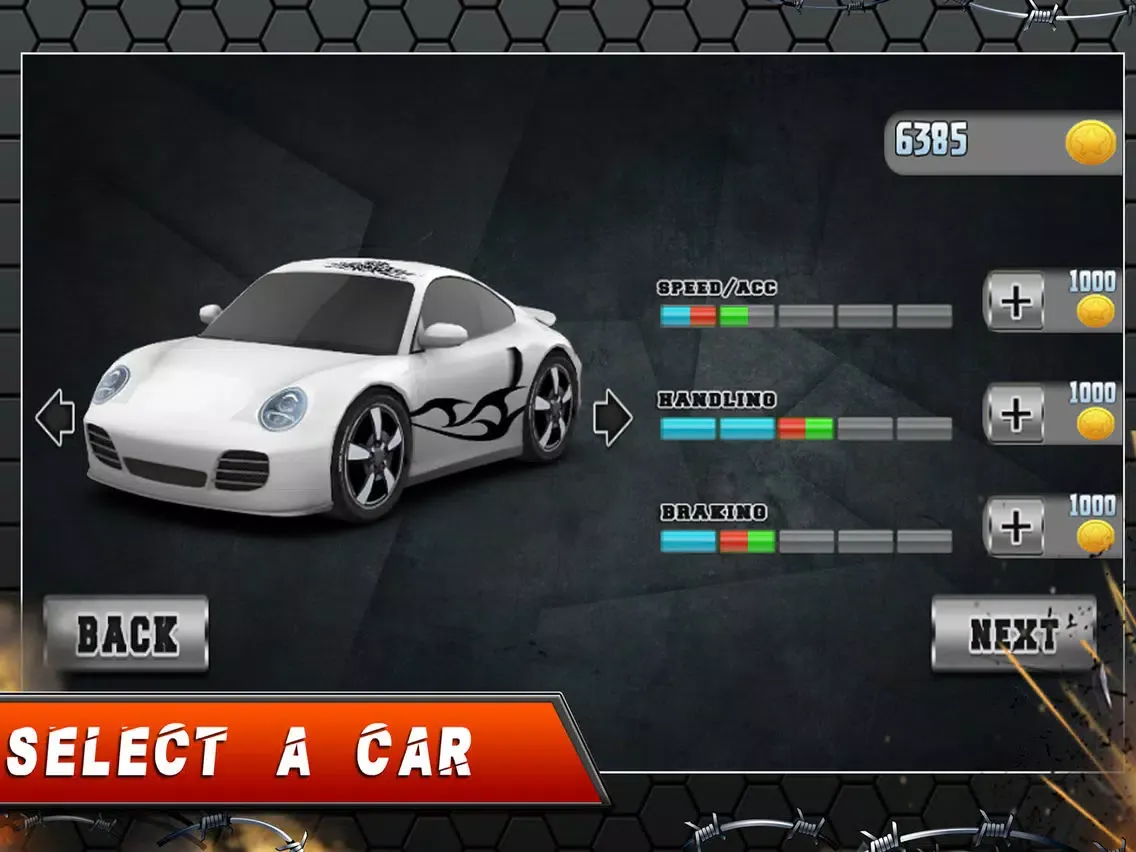 Tangkapan skrin Traffic Burnout Speed Driving - Drag Racing Club iPad 