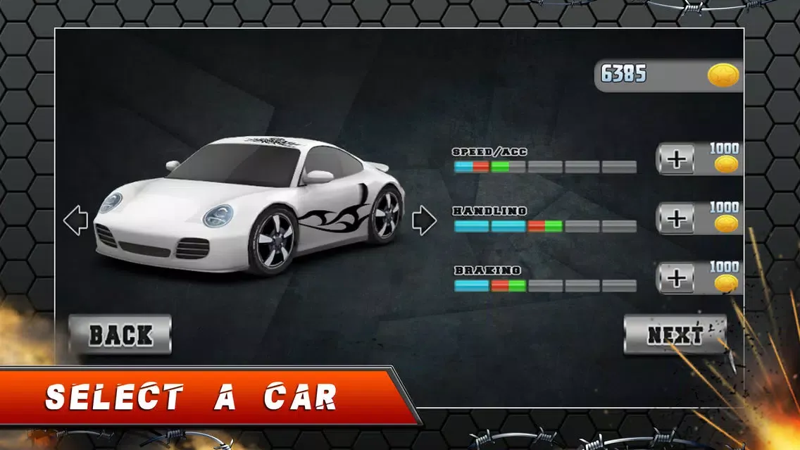 Tangkapan skrin Traffic Burnout Speed Driving - Drag Racing Club