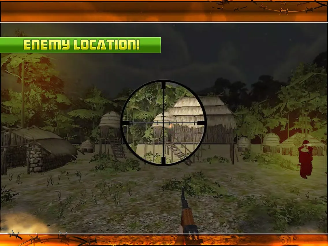Ultimate Sniper Jungle Strike 3D - Assassin Rivals At Warfare Overkill iPad  Screenshots