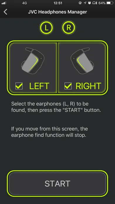 Скриншоты JVC Headphones Manager