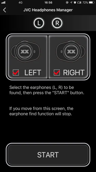 Скриншоты JVC Headphones Manager