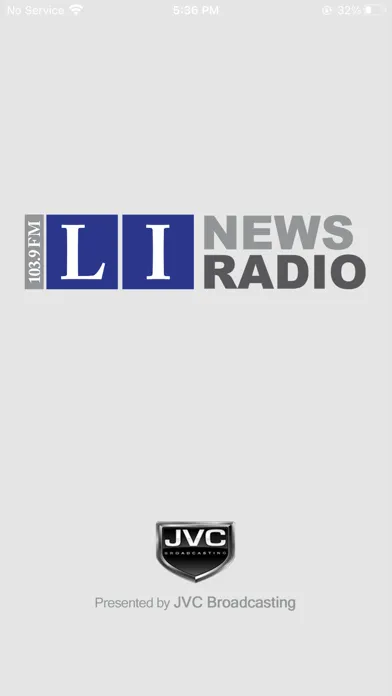 ภาพหน้าจอของ LI News Radio