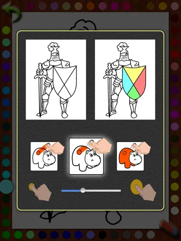 Capturas de tela do Junior's Coloring Pages iPad 