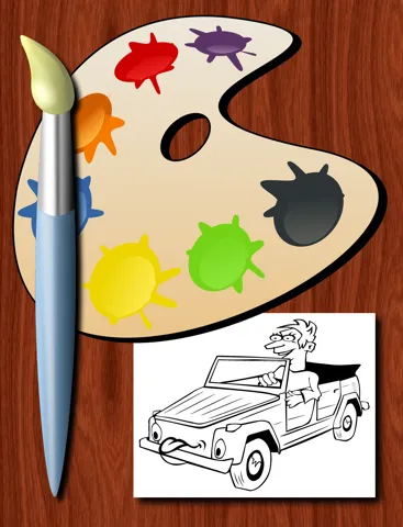 Capturas de tela do Junior's Coloring Pages iPad 