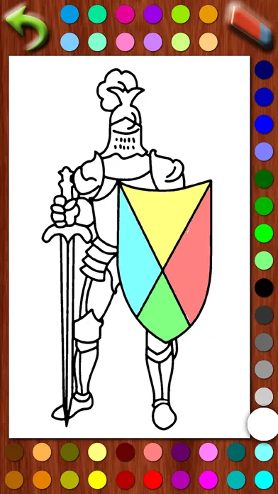 Capturas de tela do Junior's Coloring Pages