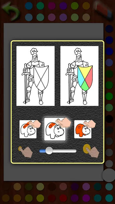 Capturas de tela do Junior's Coloring Pages