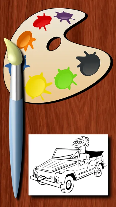 Capturas de tela do Junior's Coloring Pages