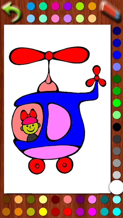 Tangkapan layar Younger Baby's Coloring Pages