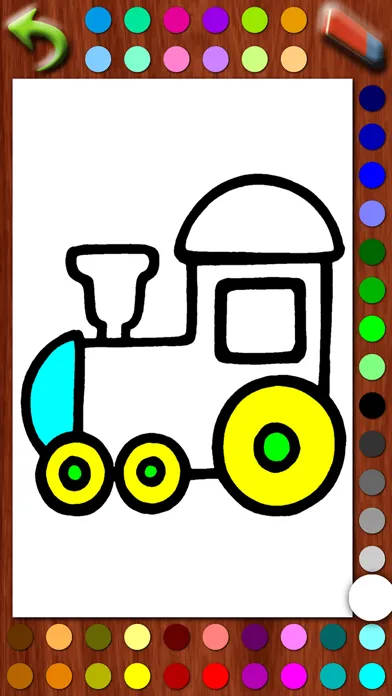 Tangkapan layar Younger Baby's Coloring Pages