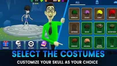 Capturas de pantalla de Skull Game - Skeleton Game