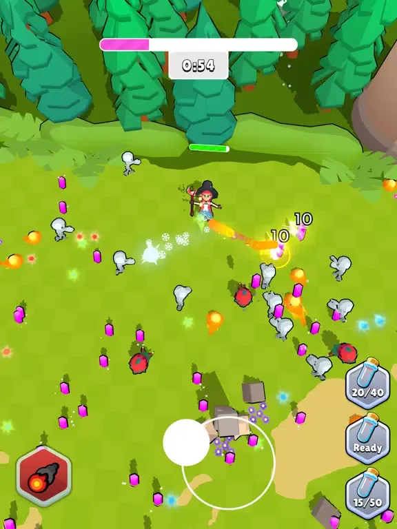 Capturas de tela do Witch Survivor iPad 
