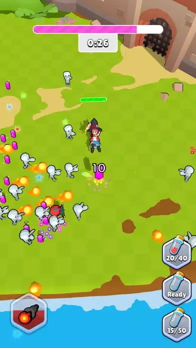 Capturas de tela do Witch Survivor