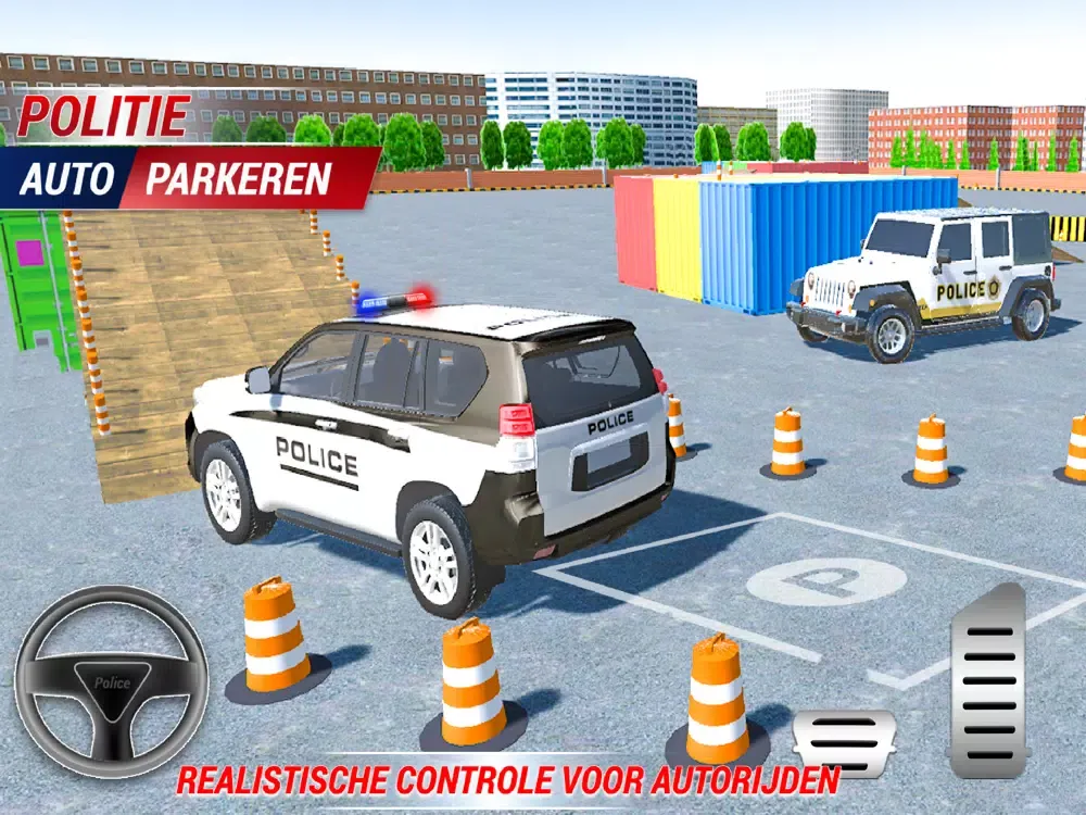 Скриншоты Police Car Parking Prado Game iPad 