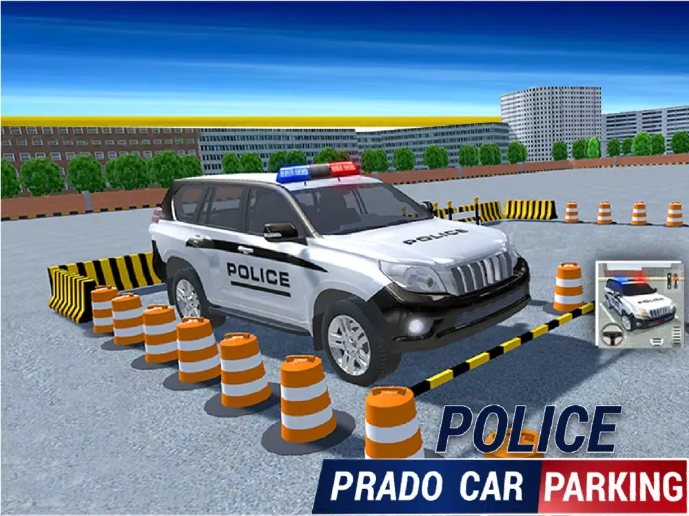 Скриншоты Police Car Parking Prado Game iPad 