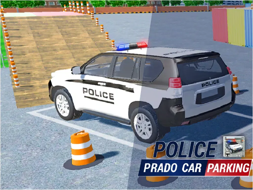 Скриншоты Police Car Parking Prado Game iPad 