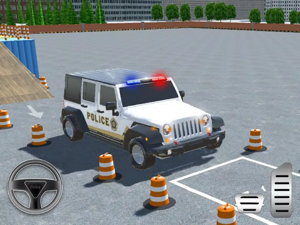 Скриншоты Police Car Parking Prado Game iPad 
