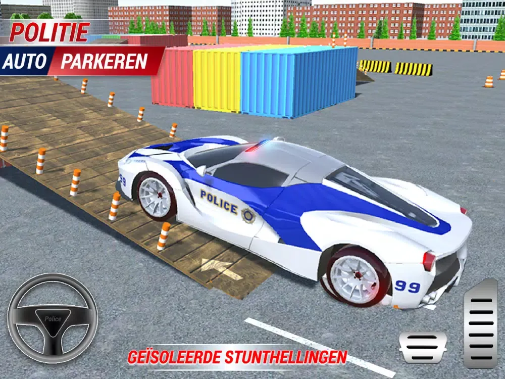 Скриншоты Police Car Parking Prado Game iPad 