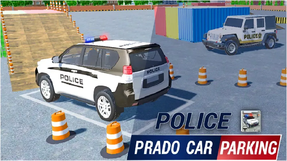Скриншоты Police Car Parking Prado Game