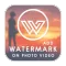 Watermark on Photos & Video