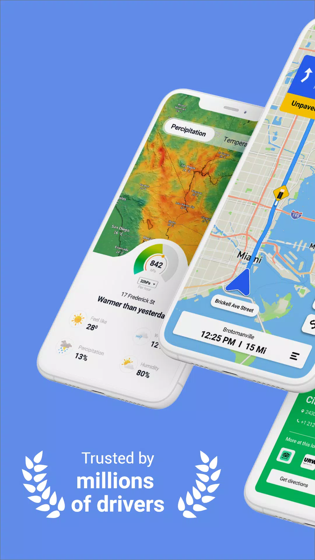 GPS+ Maps, Navigation, Traffic Screenshots