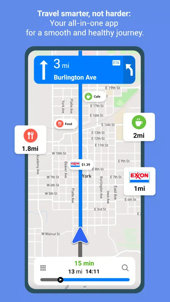GPS+ Maps, Navigation, Traffic应用截图