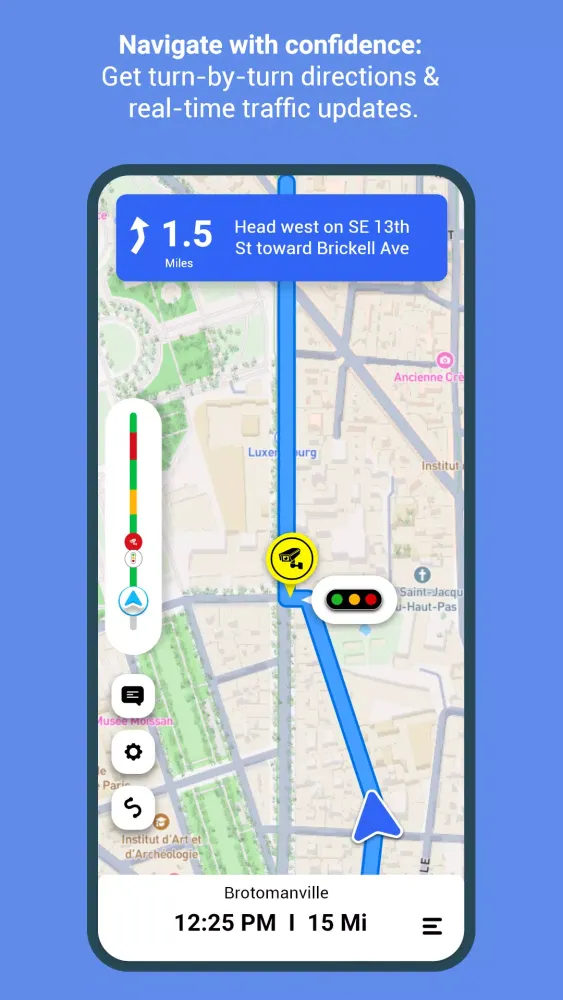 GPS+ Maps, Navigation, Traffic应用截图