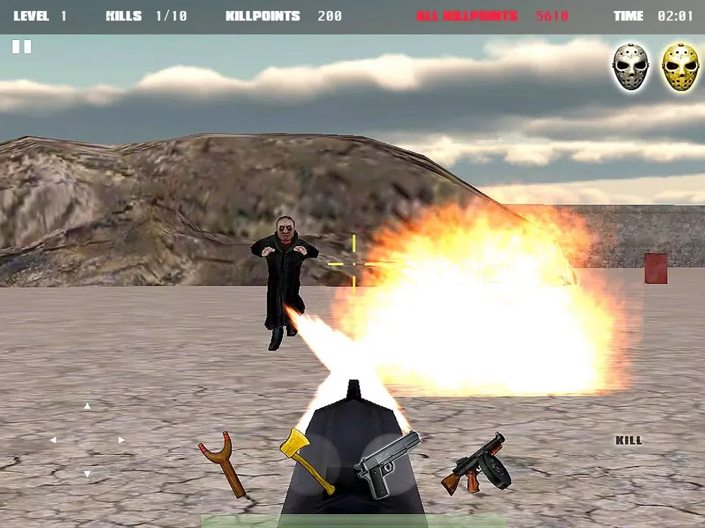 Ảnh chụp màn hình của Jason vs Zombies iPad 