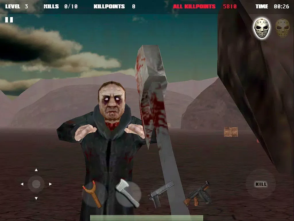 Ảnh chụp màn hình của Jason vs Zombies iPad 