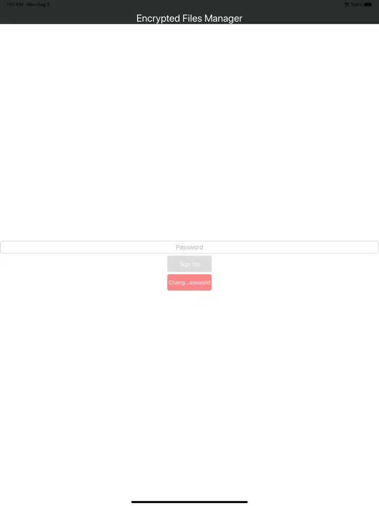 Скриншоты Encrypt Folder iPad 