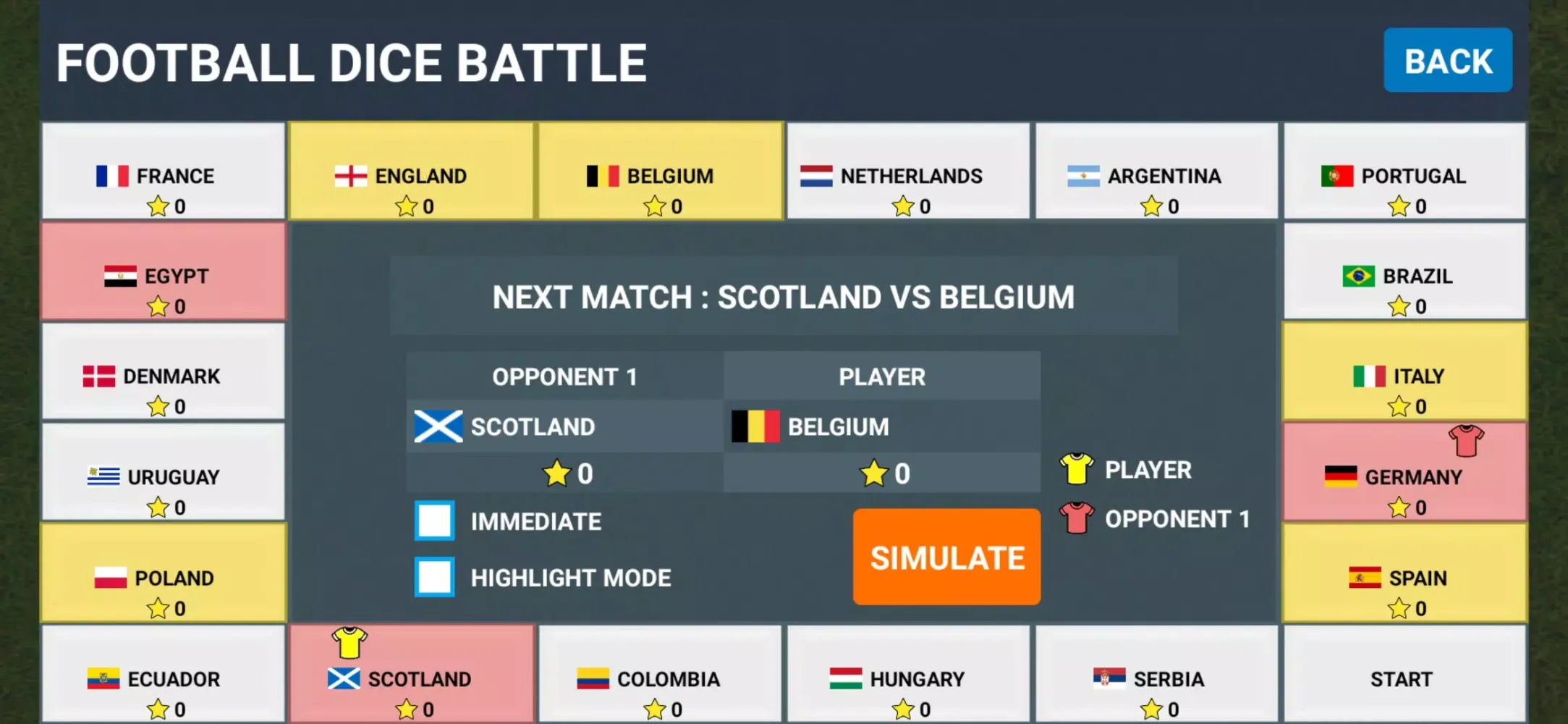 World Football Simulator Screenshots