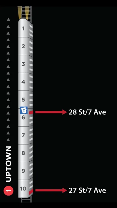 Ảnh chụp màn hình của Exit Strategy NYC Subway Map