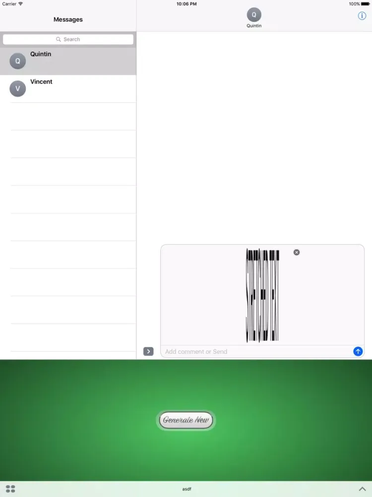 Capturas de pantalla de Textend iPad 