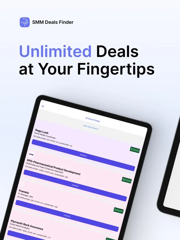 SMM Deal Finder iPad  سکرین شاٹس