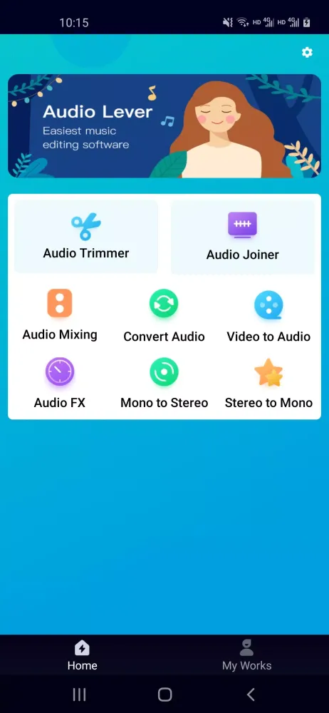 Captures d'écran de Gilisoft Audio Editor